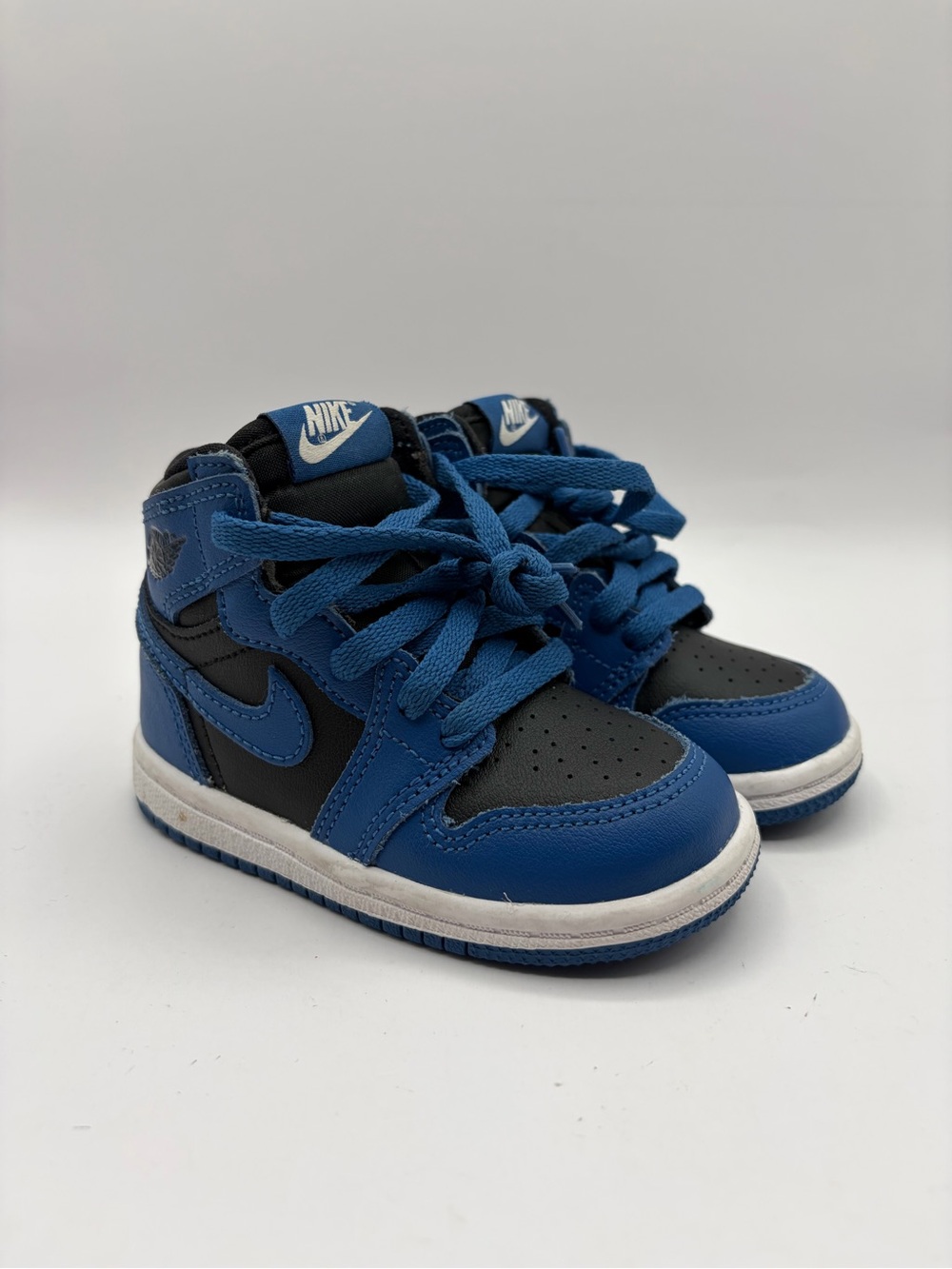 Jordan Retro 1 High OG "Marina Blue" Boys' Toddler 6C